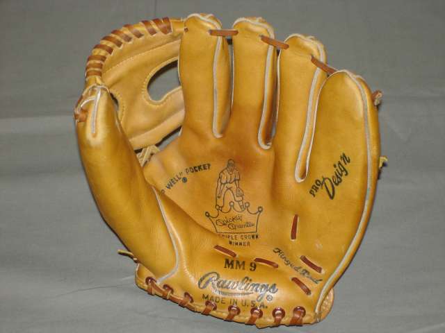 Mickey Mantle Rawlings MM9 Front